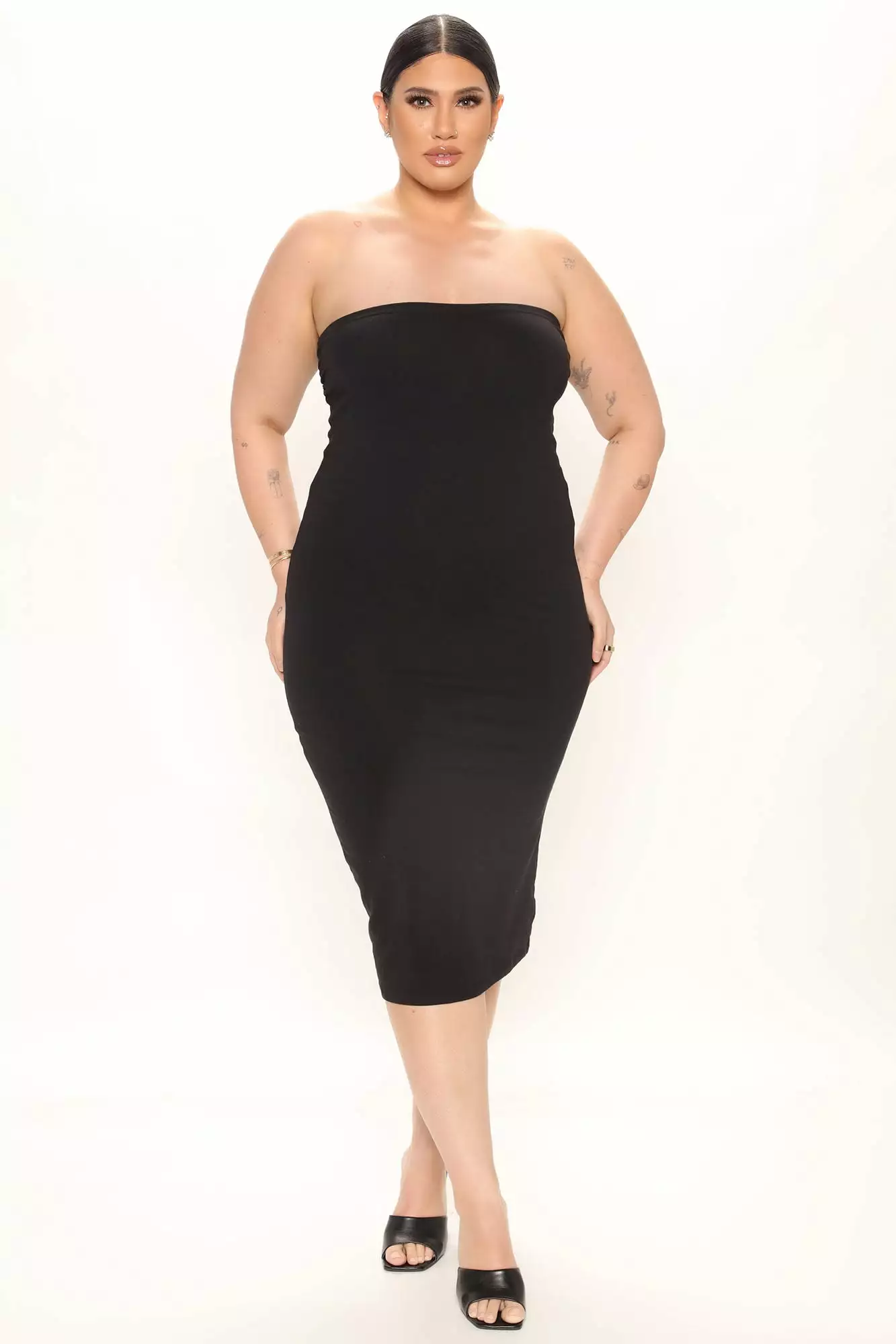 Fashion Nova Mia 2 Pack Midi Dress - Aqua/Combo 17 Fashion Nova Mia 2 Pack Midi Dress - Aqua/Combo - Image 15