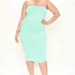 Fashion Nova Mia 2 Pack Midi Dress - Aqua/Combo 30 Fashion Nova Mia 2 Pack Midi Dress - Aqua/Combo -Fashion Nova Dresses Shop 02 23 22Studio1 DM MJ 13 09 57 35 J9G9681C AquaCombo 5243 PLUS WG