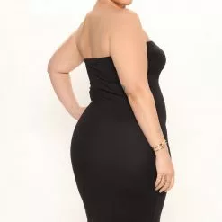 Fashion Nova Mia 2 Pack Midi Dress - Pink/combo -Fashion Nova Dresses Shop 02 23 22Studio1 DM MJ 13 11 50 36 J9G9681C PinkCombo 5261 PLUS WG