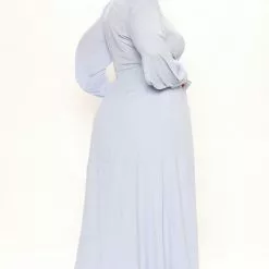 Fashion Nova Feelin' Thoughtful Shirt Dress - Blue -Fashion Nova Dresses Shop 02 23 22Studio1 DM MJ 13 59 28 46 32119GK Blue 5391 PLUS EH