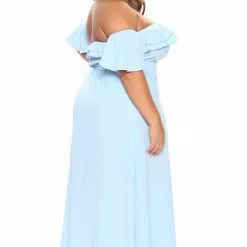 Fashion Nova Mara Off Shoulder Maxi Dress - Light Blue 20 Fashion Nova Mara Off Shoulder Maxi Dress - Light Blue -Fashion Nova Dresses Shop 02 23 22Studio5 ME LT 11 17 44 25 HF21E329 LightBlue 1141 PLUS KL
