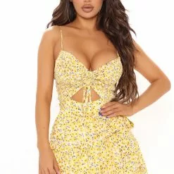 Fashion Nova Regina Floral Mini Dress - Yellow/combo 6 Fashion Nova Regina Floral Mini Dress - Yellow/combo -Fashion Nova Dresses Shop 02 26 21Studio2 SN SD 10 34 13 8 LD7342 Yellowcombo 15209 NT