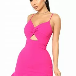 Fashion Nova Without Your Kisses Dress - Fuchsia -Fashion Nova Dresses Shop 02 28 18 Studio1 D31489KWD Fuchsia 0108 JF scaled