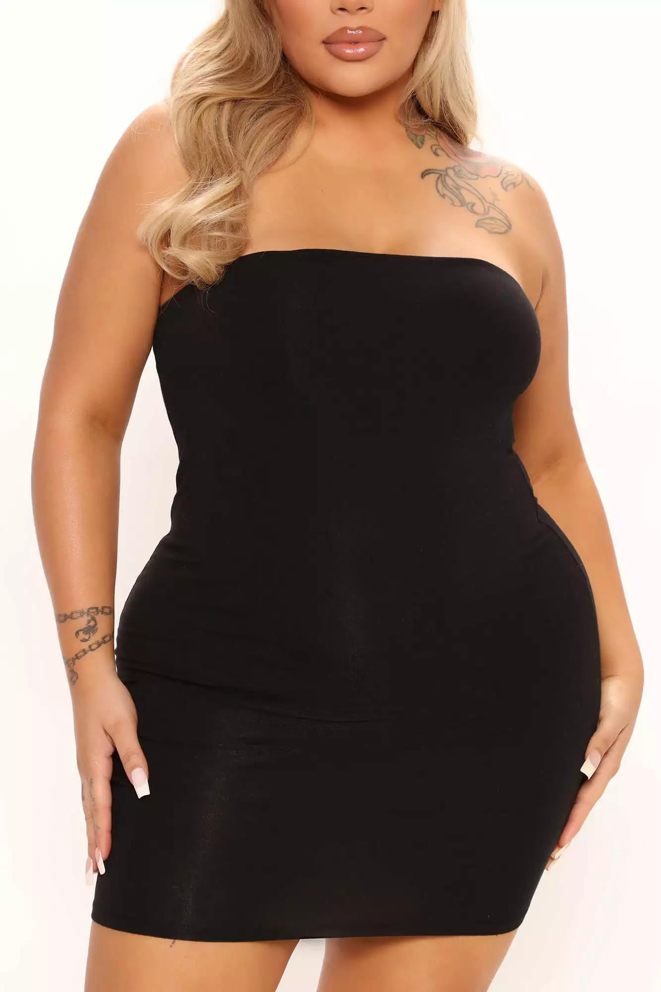 Fashion Nova Keep It Cute Tube Mini Dress - Black 12 Fashion Nova Keep It Cute Tube Mini Dress - Black - Image 10