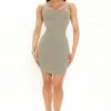 Fashion Nova Elana Double Strap Mini Dress - Olive -Fashion Nova Dresses Shop 02 28 22Studio2 SN RL14 57 14 48 73302 Olive 0026 PB