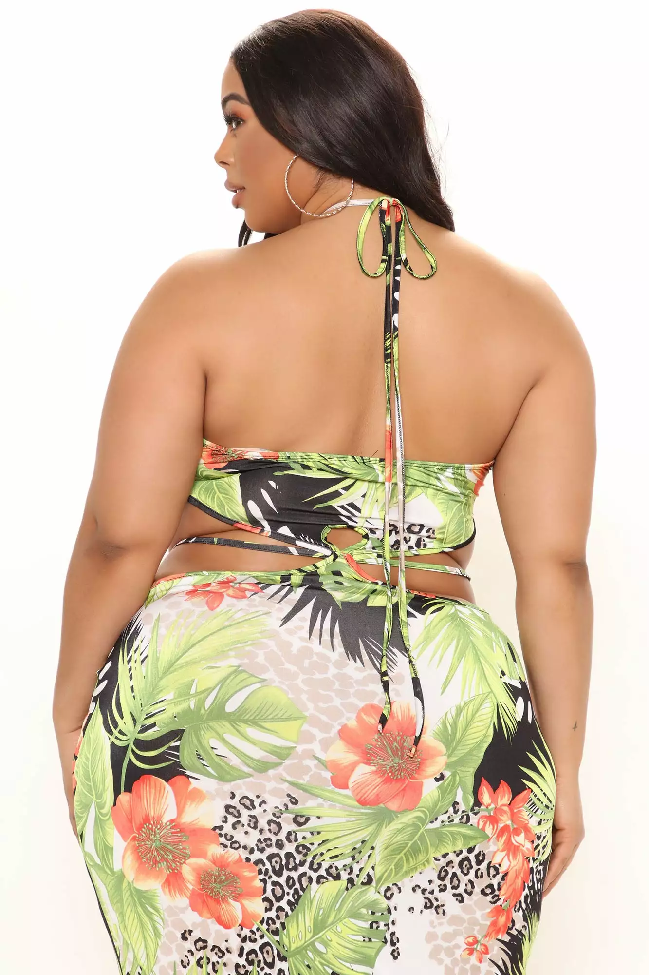 Fashion Nova Yacht Cruise Maxi Dress - Green/combo 10 Fashion Nova Yacht Cruise Maxi Dress - Green/combo - Image 8