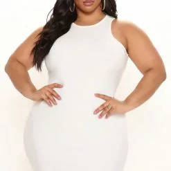 Fashion Nova Adaline Midi Dress - White -Fashion Nova Dresses Shop 03 01 22Studio2 CE LT 13 47 33 51 RD38765 White P 0598 PLUS EH