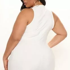 Fashion Nova Adaline Midi Dress - White -Fashion Nova Dresses Shop 03 01 22Studio2 CE LT 13 47 47 51 RD38765 White P 0602 PLUS EH