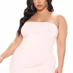 Fashion Nova Rhianna Tube Dress - Blush -Fashion Nova Dresses Shop 03 02 21Studio3 DM JH 14 23 22 54 JD16295 Blush 0630 PLUS RG