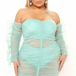 Fashion Nova Flirting Behavior Mini Dress - Mint -Fashion Nova Dresses Shop 03 02 22Studio2 SN KP 09 33 32 5 73906 Mint 0740 PLUS EH
