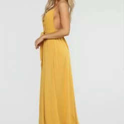 Fashion Nova River Flow Maxi Dress - Mustard -Fashion Nova Dresses Shop 03 06 19 Studio 4 RM 08 48 26 ND11230FN Mustard 38262 AG scaled