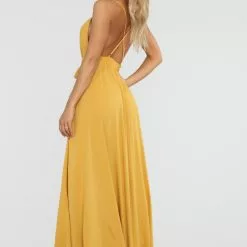Fashion Nova River Flow Maxi Dress - Mustard -Fashion Nova Dresses Shop 03 06 19 Studio 4 RM 08 48 31 ND11230FN Mustard 38266 AG scaled