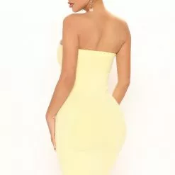 Fashion Nova Off To Brunch Midi Dress - Yellow -Fashion Nova Dresses Shop 03 08 22Studio2 MS L 11 26 03 38 DX8375 Yellow 0377 KS