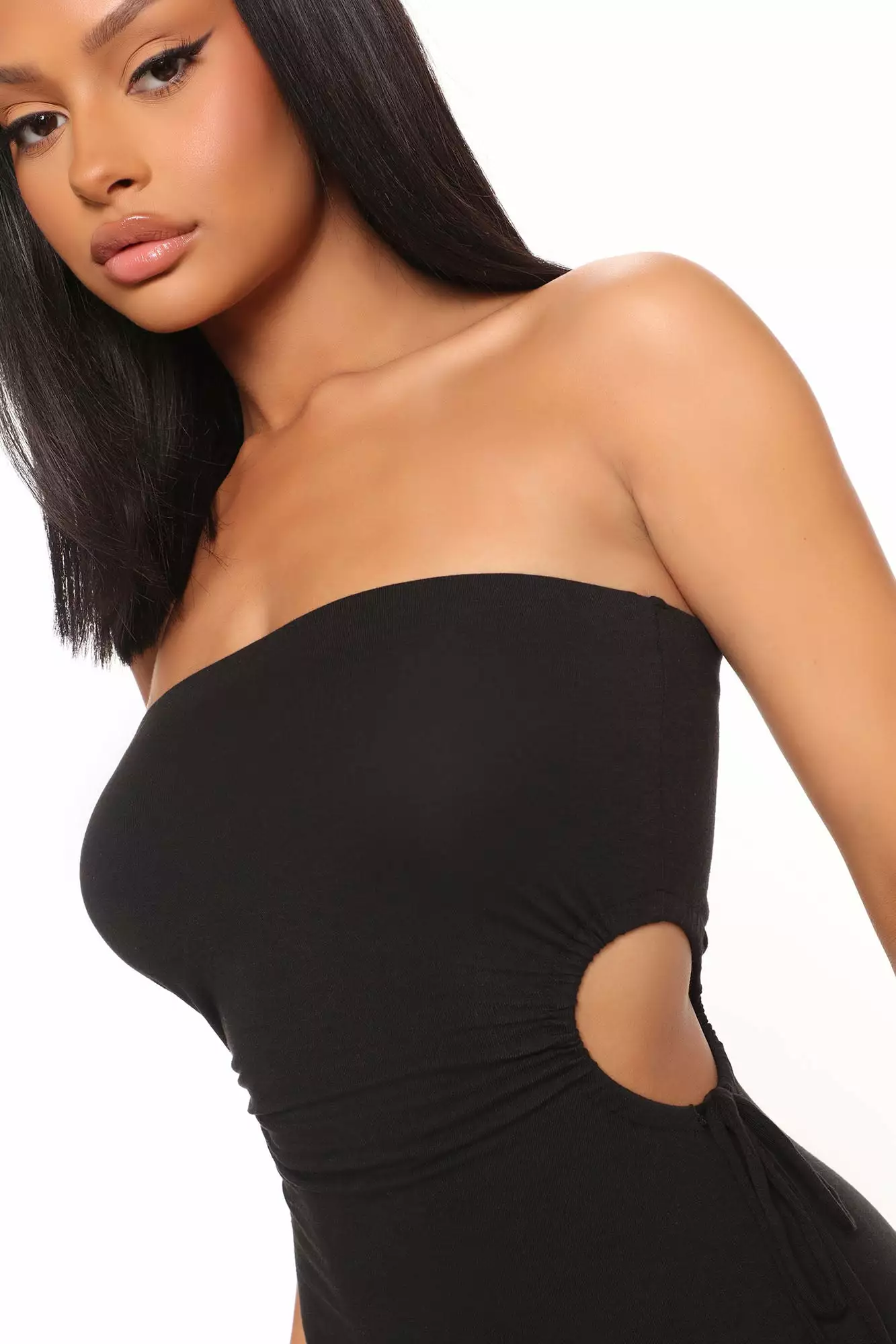 Fashion Nova Cut Out Cutie Mini Dress - Black 5 Fashion Nova Cut Out Cutie Mini Dress - Black - Image 3