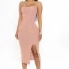 Fashion Nova Natalie Ribbed Midi Dress - Mocha -Fashion Nova Dresses Shop 03 08 22Studio4 DM RS 10 40 11 12 RD46046 Mocha 2797 KL
