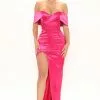 Fashion Nova Ever After Satin Maxi Dress - Fuchsia -Fashion Nova Dresses Shop 03 09 22Studio2 CE KG 08 52 22 8 74486E Fuchsia 0018 PB