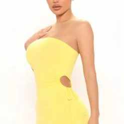 Fashion Nova Cut Out Cutie Mini Dress - Yellow -Fashion Nova Dresses Shop 03 09 22Studio2 CE KG 11 13 03 48 JD46004 Yellow 0428 SG
