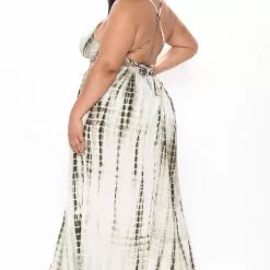 Fashion Nova Carlina Tie Dye Maxi Dress - Hunter -Fashion Nova Dresses Shop 03 10 21Studio4 CE CP 11 40 58 37 DM1920 Hunter PLUS 52971 NT