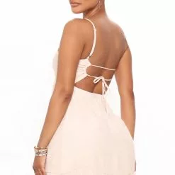 Fashion Nova Harlie Mini Dress - Taupe -Fashion Nova Dresses Shop 03 10 22Studio4 MS 13 41 17 15 4738DY Taupe 3747 KL