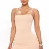 Fashion Nova Loryanne Ribbed Mini Dress - Beige -Fashion Nova Dresses Shop 03 10 22Studio4 MS 13 48 54 20 RD45614 Beige 3780 KL