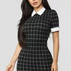 Fashion Nova Any Day Of The Week Collared Dress - Black -Fashion Nova Dresses Shop 03 11 19 Studio 2 OD 13 28 31 9632 Black 3904 RG scaled