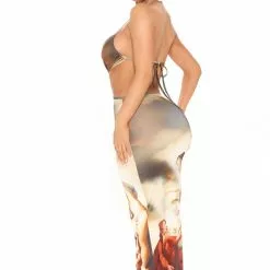 Fashion Nova How Angelic Maxi Dress - Brown/combo -Fashion Nova Dresses Shop 03 11 21Studio2 PA SD 10 38 36 5 XS021123B Browncombo 23194 EH