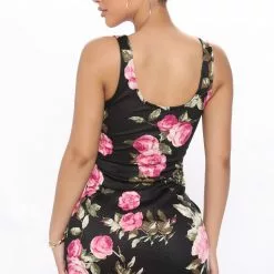 Fashion Nova Embry Floral Mini Dress - Black/combo 9 Fashion Nova Embry Floral Mini Dress - Black/combo -Fashion Nova Dresses Shop 03 11 22Studio1 ME RL 14 56 36 62 HMD12578SR687 Blackcombo 4575 KL