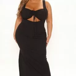 Fashion Nova Scenic View Maxi Dress - Black -Fashion Nova Dresses Shop 03 11 22Studio2 DM AC 10 14 28 13 0025 PLUS EH