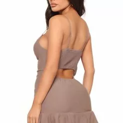 Fashion Nova Roselyn Ruched Mini Dress - Coco 9 Fashion Nova Roselyn Ruched Mini Dress - Coco -Fashion Nova Dresses Shop 03 11 22Studio3 MS K 09 55 04 22 4753DM Coco 4686 SG