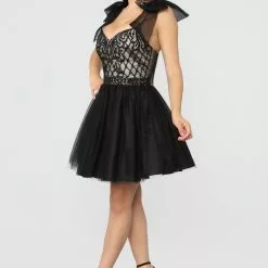 Fashion Nova Xena Tulle Dress - Black -Fashion Nova Dresses Shop 03 12 19 Studio 2 OD 14 33 54 C586277FN Black 5005 JD scaled