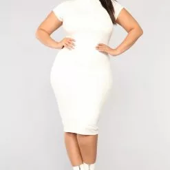 Fashion Nova Jojo Dress - White -Fashion Nova Dresses Shop 03 14 18 STUDIO 2 BD7491A White 3239 AB scaled