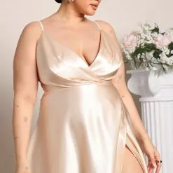 Fashion Nova Cherish This Moment Satin Maxi Dress - Cream -Fashion Nova Dresses Shop 03 14 22Studio2 CE RL 10 05 44 8 MF21156 Cream 0048 PLUS KL