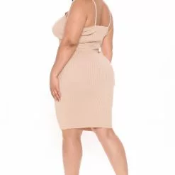 Fashion Nova Easy And Simple Sweater Midi Dress - Tan -Fashion Nova Dresses Shop 03 15 21Studio3 RM ML 11 02 56 27 RDAC7620 Tan 0266 PLUS RA