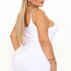 Fashion Nova Taste Sweet Double Lined Midi Dress - White -Fashion Nova Dresses Shop 03 15 22Studio2 KJ AC 09 50 24 10 DX8340 White 1494 PLUS KL