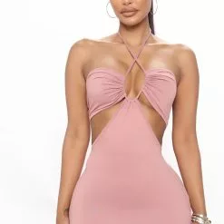 Fashion Nova Hot And Bothered Maxi Dress - Pink -Fashion Nova Dresses Shop 03 16 22Studio4 ME RL 11 46 15 34 JD46166 Pink 5814 EH