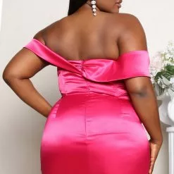 Fashion Nova Ever After Satin Maxi Dress - Fuchsia -Fashion Nova Dresses Shop 03 16 22Studio5 RT KP 10 41 56 6 74486E Fuchsia 1285 PLUS KS