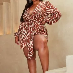 Fashion Nova She's An Animal Mini Dress - Brown/combo 24 Fashion Nova She's An Animal Mini Dress - Brown/combo -Fashion Nova Dresses Shop 03 18 21Swim Editorial CE 12 53 38 Look1 12405 RG JF PLUS