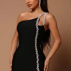 Fashion Nova Gigi One Shoulder Midi Dress - Black -Fashion Nova Dresses Shop 03 18 22Studio5 SN CP 09 31 47 2 B12955 Black 1619 EH