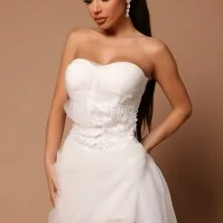 Fashion Nova Kiara Embellished Tulle Maxi Dress - White -Fashion Nova Dresses Shop 03 18 22Studio5 SN KP 11 21 58 16 57399 White 44767 KL