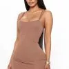 Fashion Nova Raven Mini Dress - Brown 1 Fashion Nova Raven Mini Dress - Brown -Fashion Nova Dresses Shop 03 21 22Studio4 CE RL 12 09 43 40 73290 Brown 5644 KL