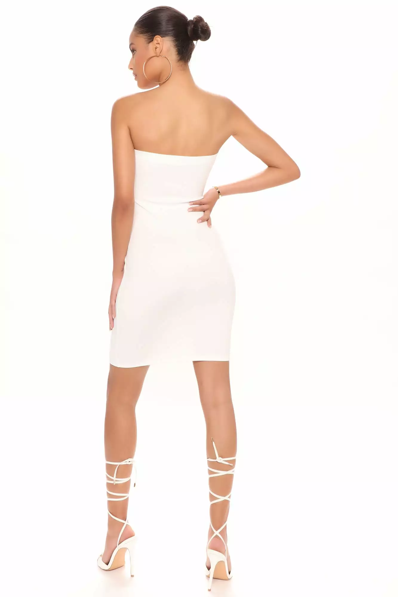 Fashion Nova Hazel Mini Tube Dress - White 6 Fashion Nova Hazel Mini Tube Dress - White - Image 4