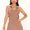 Fashion Nova Becca Fit And Flare Mini Dress - Taupe -Fashion Nova Dresses Shop 03 24 22Studio2 RT RL 14 53 20 59 RD46038 Taupe 5070 KS
