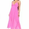 Fashion Nova Bright Energy Midi Dress - Hot Pink -Fashion Nova Dresses Shop 03 24 22Studio4 RM CP 14 58 37 34 FS22A671 HotPink 6991 EH