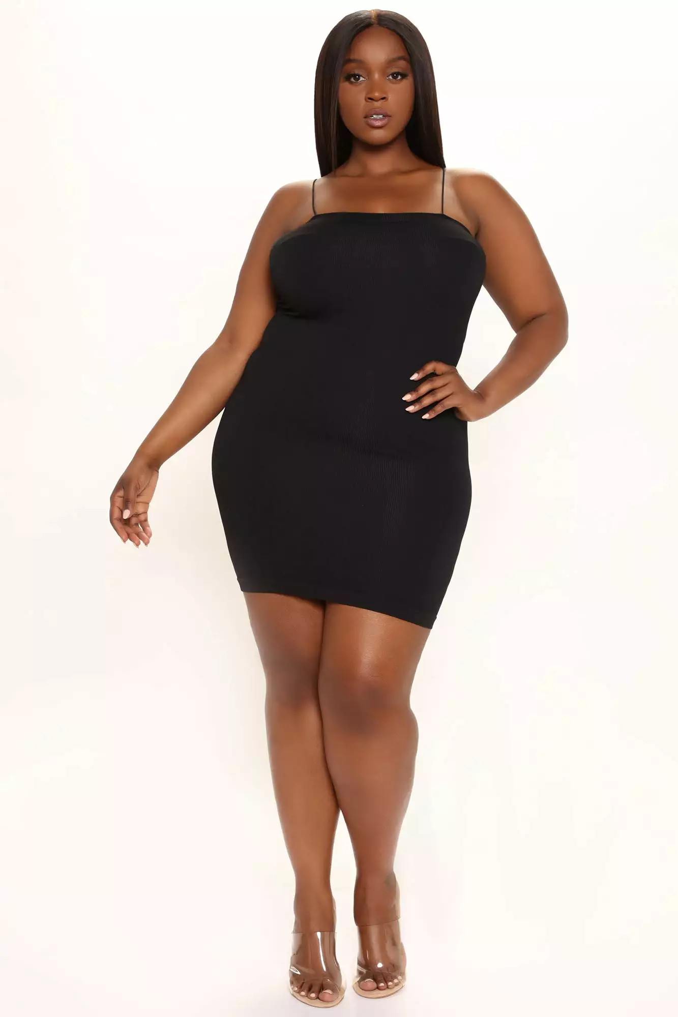 Fashion Nova Shelby Seamless Mini Dress - Black 7 Fashion Nova Shelby Seamless Mini Dress - Black - Image 5