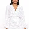 Fashion Nova Making It Work Striped Mini Dress - White/Black -Fashion Nova Dresses Shop 03 31 22Studio4 RM CP 14 40 35 47 32279SK WhiteBlack 0087 KL