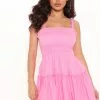 Fashion Nova Daya Fit And Flare Mini Dress - Pink -Fashion Nova Dresses Shop 04 04 22Studio2 CE KP 14 23 42 68 HF22E678 Pink 2492 KL