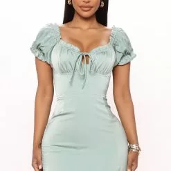 Fashion Nova Katrina Satin Mini Dress - Green -Fashion Nova Dresses Shop 04 07 22Studio4 MS R 09 31 57 2 HF22E810 Green R 2294 WG
