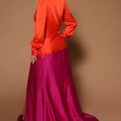 Fashion Nova Melissa Ombre Maxi Dress - Orange/combo -Fashion Nova Dresses Shop 04 07 22Studio5 ME KP 10 51 58 16 DR2235 Orangecombo 0196 EH