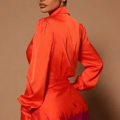 Fashion Nova Melissa Ombre Maxi Dress - Orange/combo -Fashion Nova Dresses Shop 04 07 22Studio5 ME KP 10 52 00 16 DR2235 Orangecombo 0198 EH