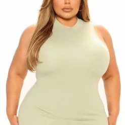 Fashion Nova Come Closer Midi Dress - Sage 14 Fashion Nova Come Closer Midi Dress - Sage -Fashion Nova Dresses Shop 04 11 22Studio1 SN KP 11 45 20 23 JD45646 Sage 6729 PLUS PB